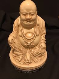 Beautiful Vintage Buddha Signed Figuring Damaged | eBay
