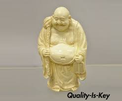 Vintage 13" Resin Laughing Buddah Statue Sculpture Figure - Etsy