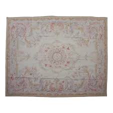 1 Aubusson rug design 791 - X. Colors: Pink, beige, red ...