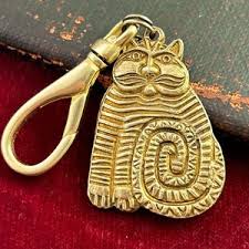 Large Brass Cats - Etsy