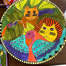 Laurel Burch | Other | Vintage Laurel Burch Large 6 Jungle ...