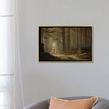 iCanvas "A Forest Walk" by Jan Paul Kraaij Framed Canvas ...