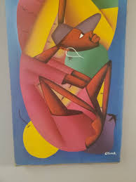 Peinture sur toile signé Casimir Art naïf coloré | eBay