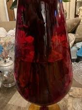 Italy Glass Empoli Art Glass Red Mid-Century Modern Pottery & Glass for sale | eBay