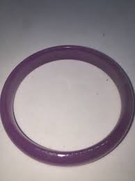 Chinese Gift Purple Vintage Burma Jade Bangle bracelet ...