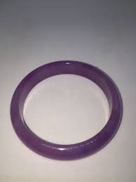 Chinese Gift Purple Vintage Burma Jade Bangle bracelet ...