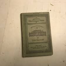 Lays Of Ancient Rome Lord Macaulay English Classic Series 76 ...