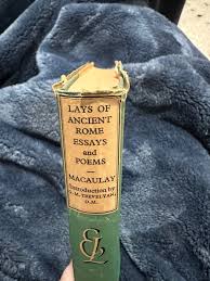 Vintage Lays of Ancient Rome & Miscellaneous Essays and ...