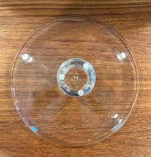 Crystal Low Profile Pedestal Bowl by Steuben Glassworks For ...