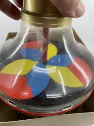 Vintage West Germany LBZ Spinning Top - Choral Top Self ...