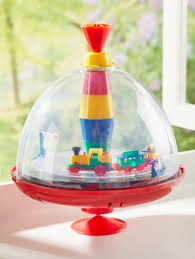 Bolz Acoustic Train Top | Spinning Top With Moving Train