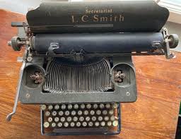 Typewriter restoration tips for a 1930s LC Smith & Corona