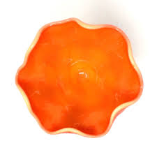 Compote, L.E. Smith Glass, Simplicity Bittersweet, Footed ...