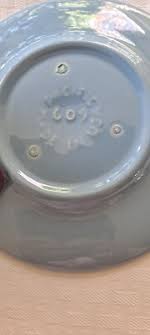 Vintage Plates Pacific Pottery California Set Of 12 Light Blue Saucers No flaws | eBay