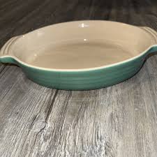 Le Creuset Stoneware Heritage Oval Au Gratin, 1 qt. (9.5 ...