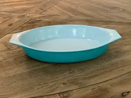 Vintage Pyrex Turquoise 1-1/2 Quart CASSEROLE DISH No Lid ...