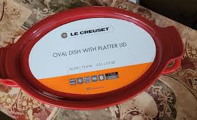 Le Creuset - Oval Dish w/Platter Lid