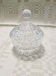 Vintage 1970's Lead Crystal Clear Glass Industries ...