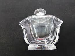 Vintage Germany IMPERLUX 24% LEAD CRYSTAL Perfume Bottle w/ TULIP Shape Stopper | eBay