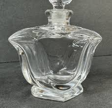 Vtg Fine Crystal Perfume Bottle | eBay