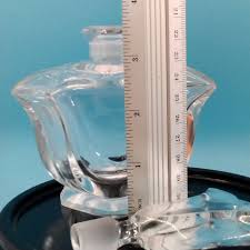 Art Glass, Perfume Bottle, Empty, Cut Lead Crystal, Tulip Shaped Stopper And Bottle, Bavarian Crystal, Federal Republic Of Germany, 1950s, - Etsy Portugal