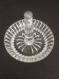 Vintage Crystal Ring Tree Jewelry Dish Starburst - Etsy