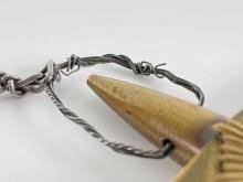 Sold at Auction: WWI Rosary With Trench Art Crucifix With ...