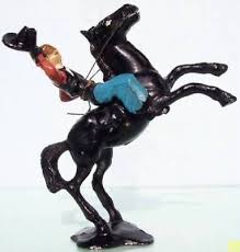 ALL NU PRODUCTS HOLLOW CAST LEAD AN26 COWBOY ON BUCKING ...