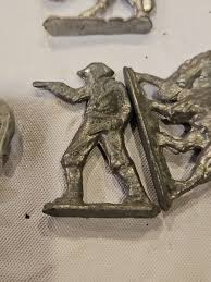 Vintage Lead Cowboy/ Buffalo Figurines 6 Total | eBay