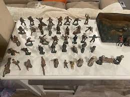 45+ Lead Toy Soldiers Battle Trench Vintage | eBay