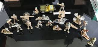 Vintage Barclay Cast Metal Toy Soldiers~Army Men Figures ...