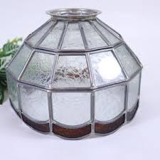 Large Vintage Glass Lampshades - Etsy