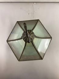 Sold at Auction: Antique Mission Frosted and Purple Glass ...