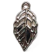 Leaf Charms for DIY Jewelry Making & Crafting | Pendants for Necklaces – Buttons Galore and More