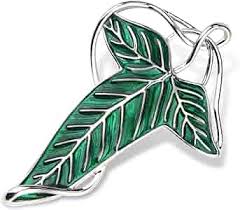 EKZ Elegance Elven Green Tree Leaf Enamel ... - Amazon.com