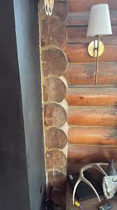 Restoring log home with old stains and paint?