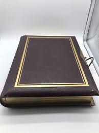 Antique Victorian Leather Photo Album 27 Pages. In Great ...