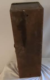 Antique Rustic Metal Tool Box | eBay