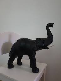Antique Elephant // Vintage Toy // Vintage Elephant // Retro Elephant // Leather Covered Elephant - Etsy