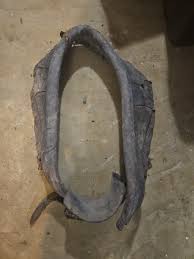 Antique/Vintage Leather Horse Collar Harness Hames | eBay