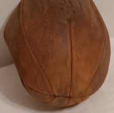Vintage Antique Football Rugby Leather Ball 5 Laces Made ...
