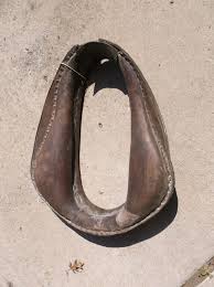 Antique Leather Horse Collar Yoke: Rustic Farmhouse Decor - Etsy