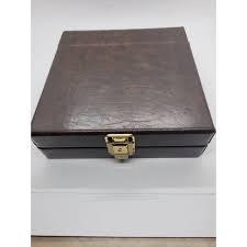 Vintage Multiple Ring Box Jewelry Box Red Velvet And... | Depop