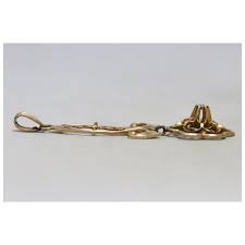 Vintage 14K Gold Flower Pendant. For Sale at Ruby Lane