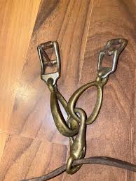 96 1/2'' LEATHER SIDE TRAINING REINS WITH BRASS CLIP LOOPS ...