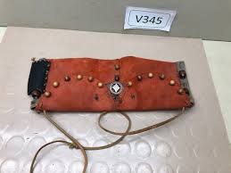 Vintage Handmade Brown Leather Soft Suede Hippie Beaded ...