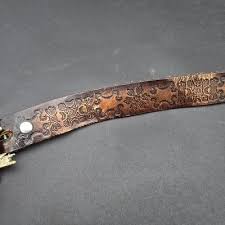 Brass Ivar Hyden Ship Sailing Brutalist Belt Buckle Tooled ...