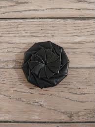 VINTAGE Noymer Black Leather Pop open Coin Purse West ...