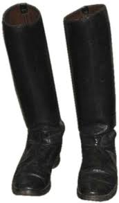 Pair of Vintage Leather Riding Boots, c. 1950s | ÆRENA Galleries & Gardens