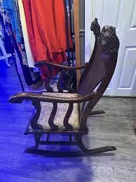 Early 1900s Antique Victorian Mahogany Upholstered Carved ...